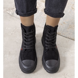 Černé dámské zateplené boty Paladiunio Goris černá 2