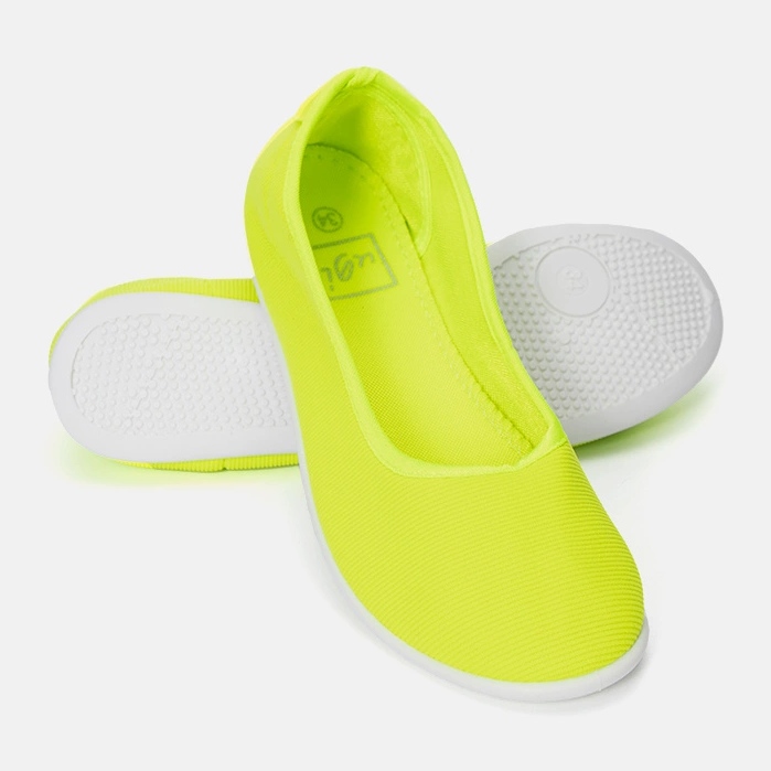 Zelené dětské balerínky Geneseo zelená 2