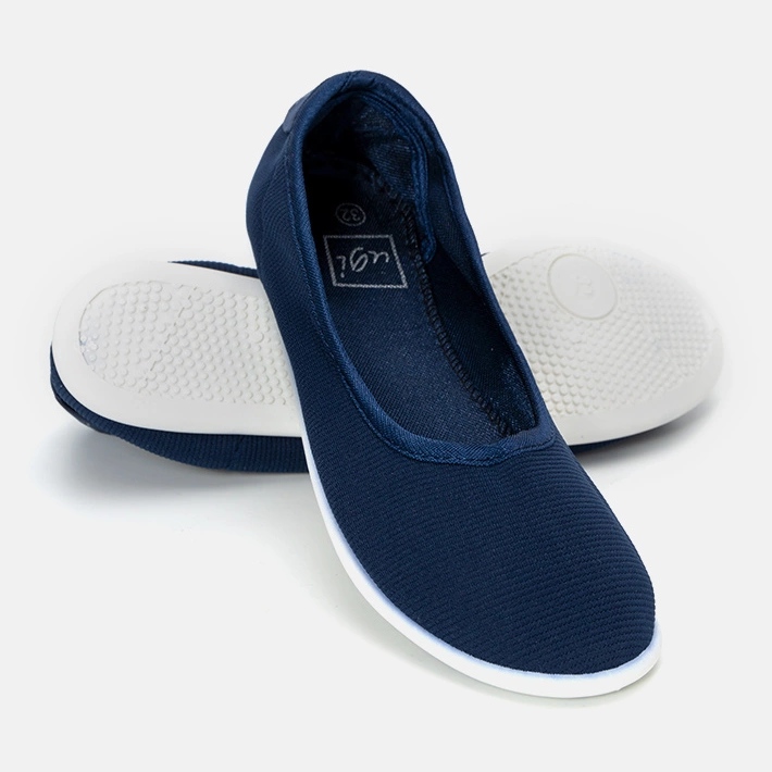 BM Dětské baleríny Geneseo v námořnické modré barvě modrý 1