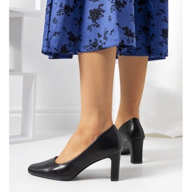 Černé dámské lodičky Graves černý 1