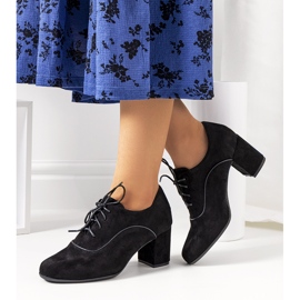 Černé boty na Bird post černý 1