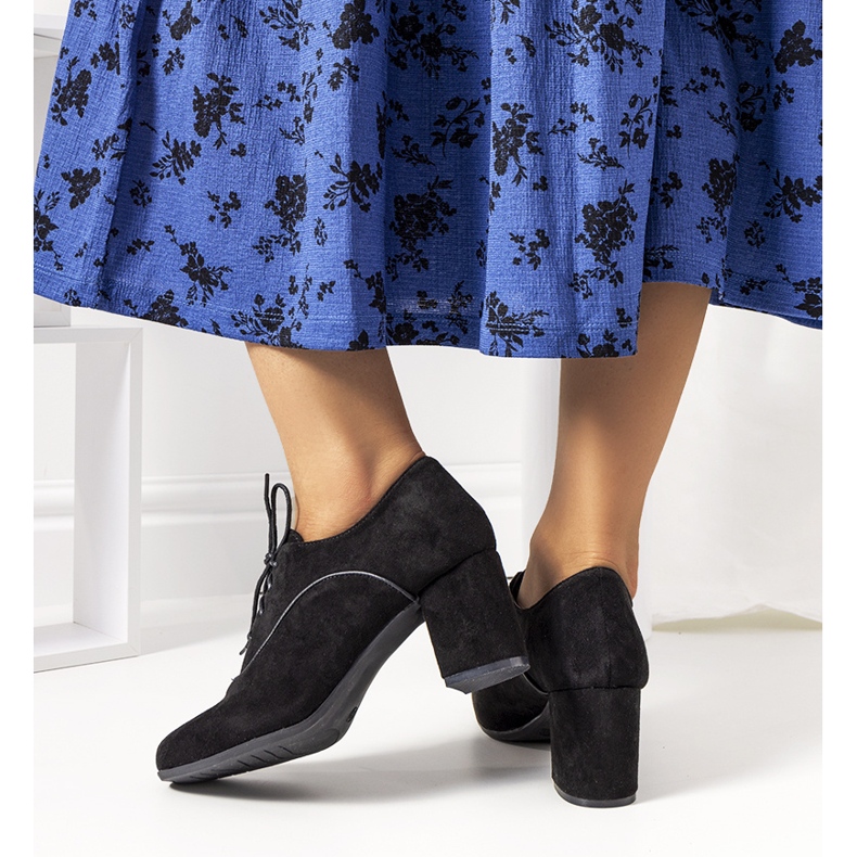 Černé boty na Bird post černý 2