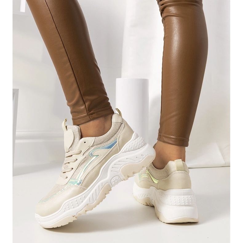 Béžové tenisky Gossett béžový 1