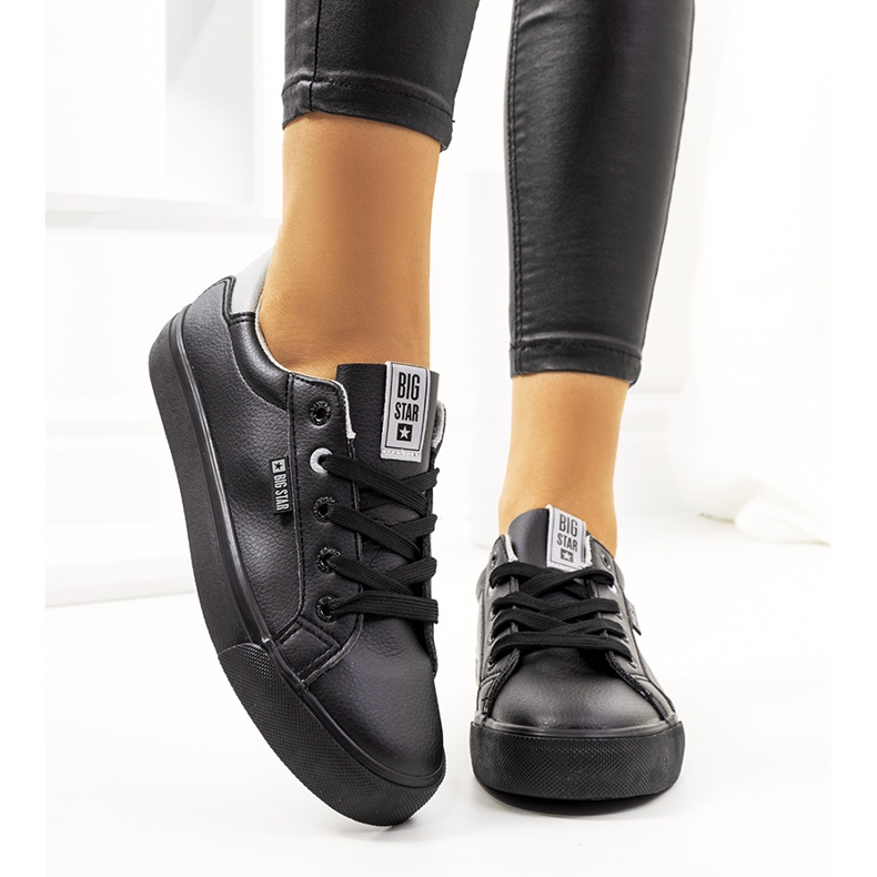 Dámské černé tenisky Big Star EE274314 černá 1
