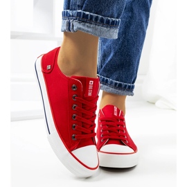 Klasické tenisky Big Star Red DD274339 červený 1