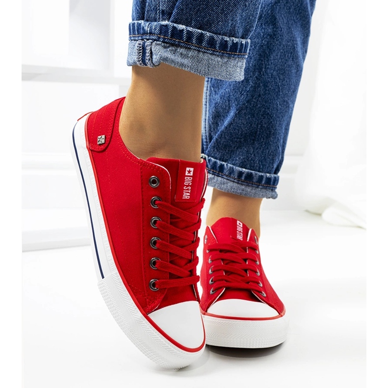 Klasické tenisky Big Star Red DD274339 červený 1
