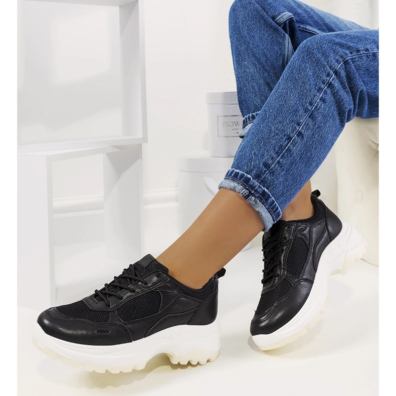 Černé tenisky Depretis černý 2