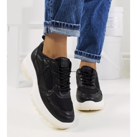 Černé tenisky Depretis černý 1