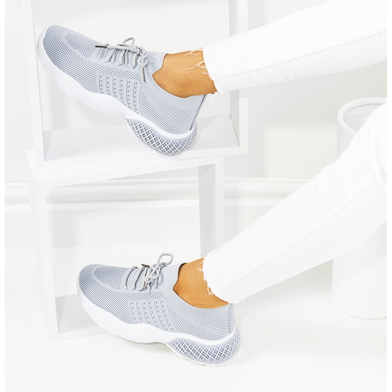 Donatil šedé sportovní tenisky šedá 1