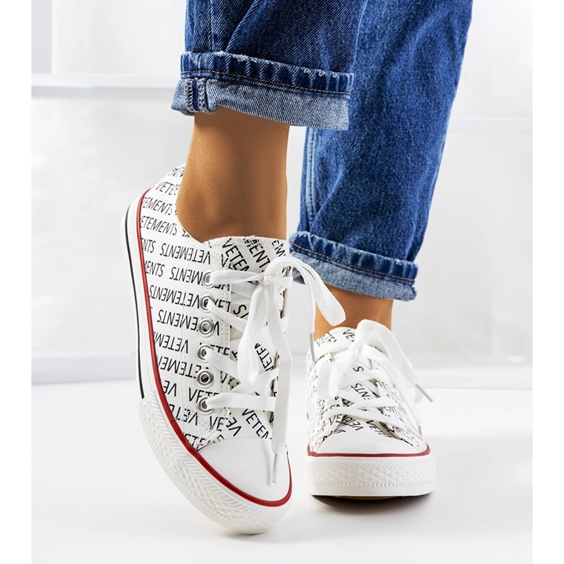 Bílé dámské tenisky Ellis bílý 1