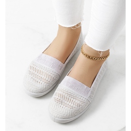 BM Mariiny šedé prolamované tenisky šedá 1