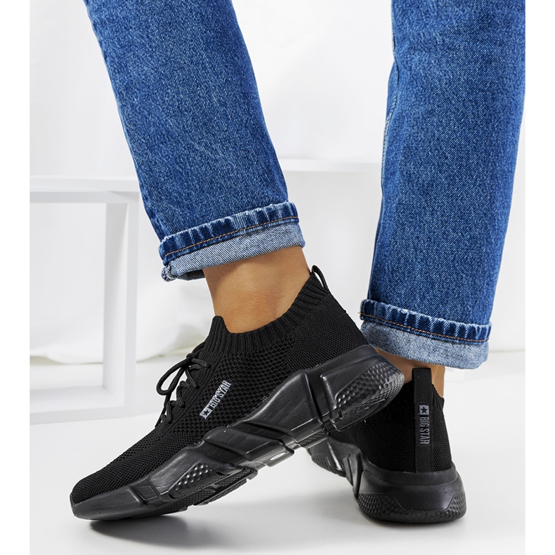 Černé tenisky Big Star JJ274269 černá 2