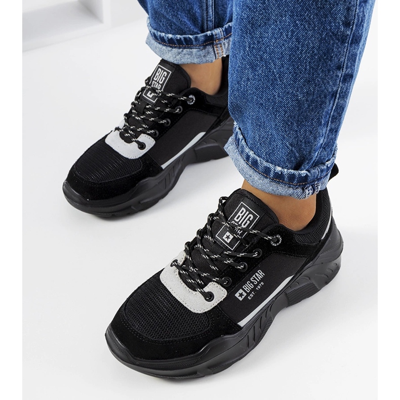 Černé tenisky Big Star JJ274289 černá 1