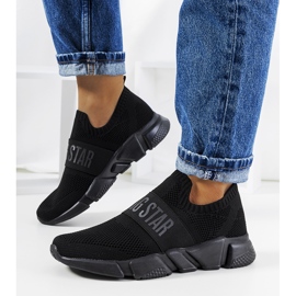 Černá sportovní obuv Big Star JJ274296 2
