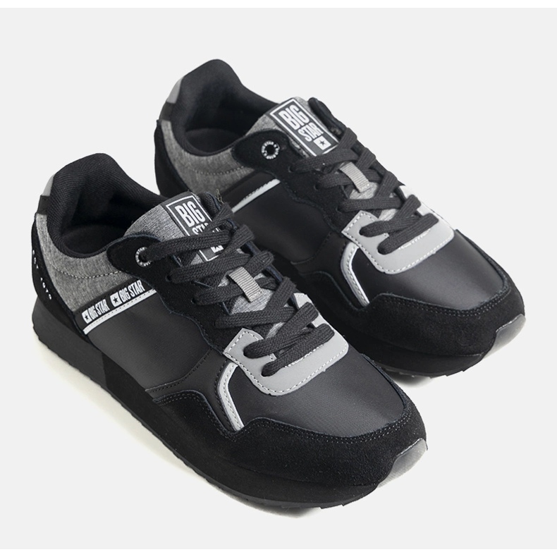 Pánské černé tenisky Big Star JJ174145 černá 1