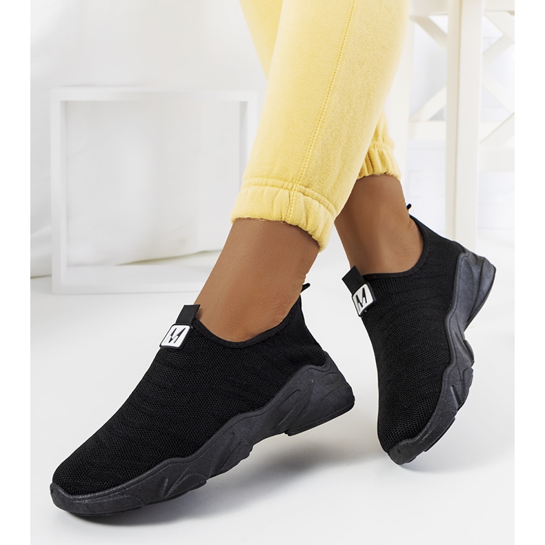 BM Černé tenisky Aaron černý 1