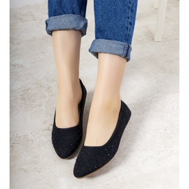 Černé dámské baleríny Kaila černý 1