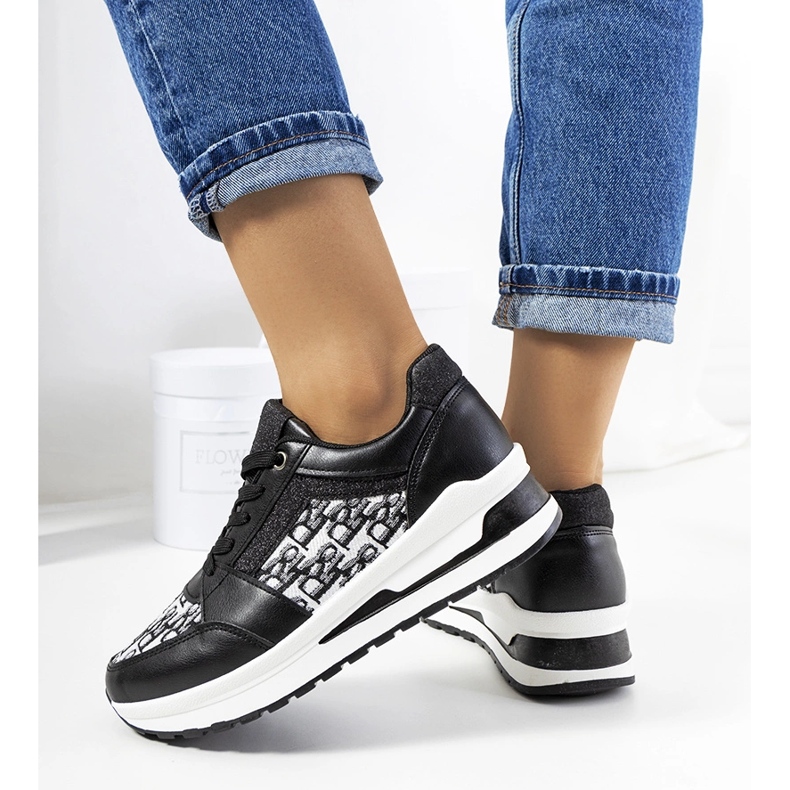 Černé tenisky Aloisia černá 1