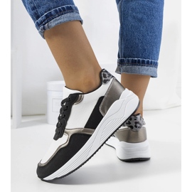 Černé tenisky Mazzanta bílý 1