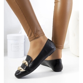 Dámské černé mokasíny Renwick černý 1