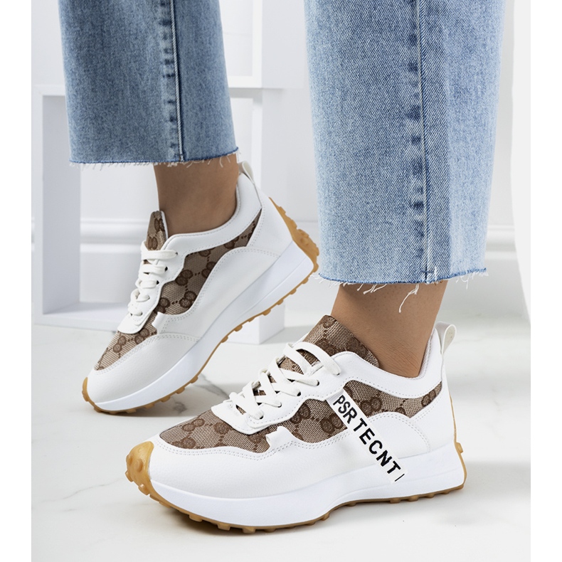 Dámské bílé tenisky Bommel bílý 1