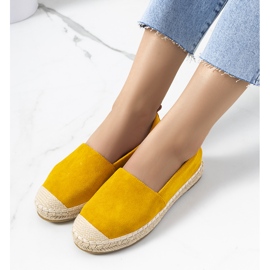 Žluté dámské espadrilky Mathea žluť 1