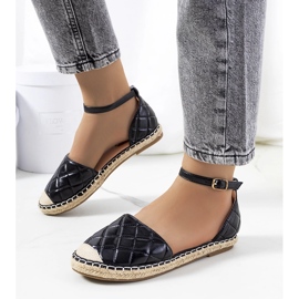 Černé espadrilky Faiz černý 1
