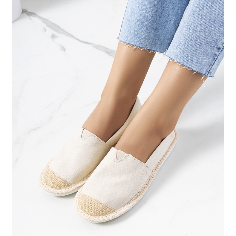 Dámské béžové espadrilky Tanner béžový 1