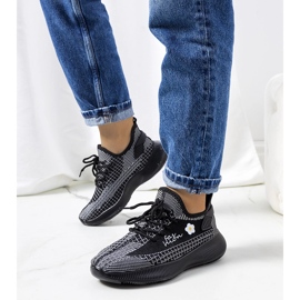 Černé dámské sportovní tenisky Molema černá 1 Černé dámské sportovní tenisky Molema černá 1