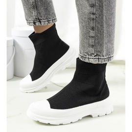 Černé kotníkové tenisky Mickey černý 1