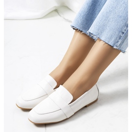 Javorové dámské bílé kožené boty bílý 1 Javorové dámské bílé kožené boty bílý 1