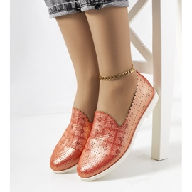 Dámské červené mokasíny Girvan 1