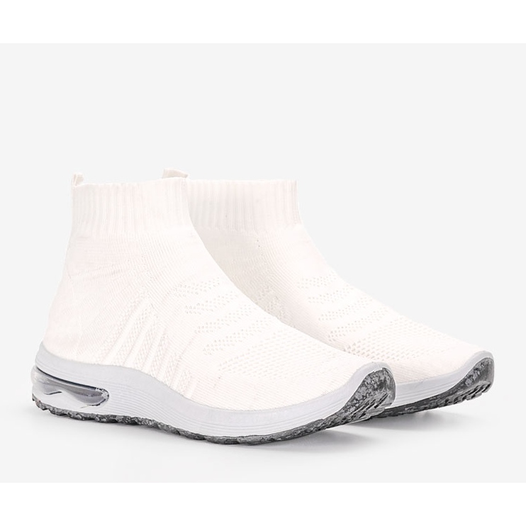 Bílé tenisky značky Elgin bílý 1