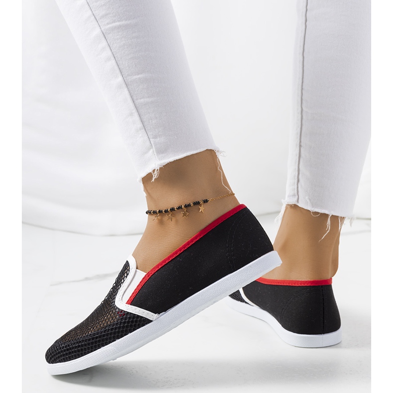 Černé tenisky Annika černý 1