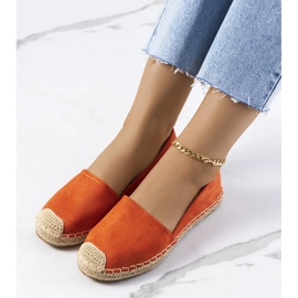 Oranžové dámské espadrilky od Balma pomerančový 1