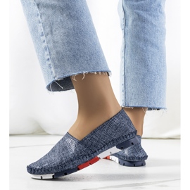 BM Mokasíny Lulu tmavě modré námořnická modrá modrý 1