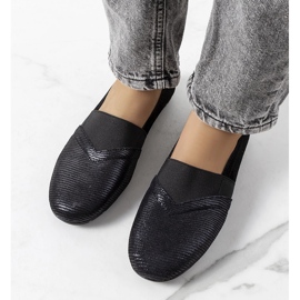 Černé tenisky Boirs černý 1