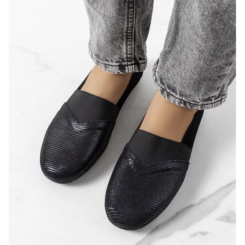 Černé tenisky Boirs černá 1