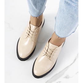 Béžové dámské boty Mungo béžový 1