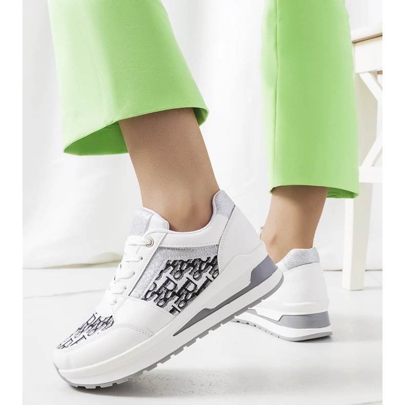 Bílé tenisky Aloisia bílý 1