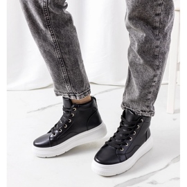 Černé tenisky značky Nandew černý 1