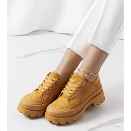 Hnědé tenisky na platformě Dearth hnědý 1