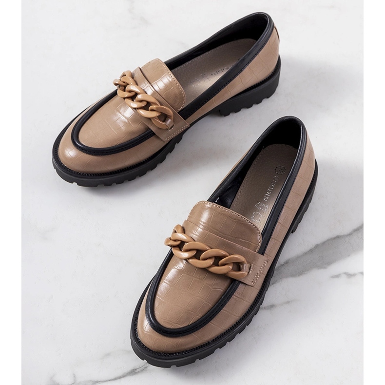 Béžové boty Kesira béžový 1