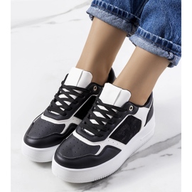 Černé tenisky na platformě Coronel černá 2