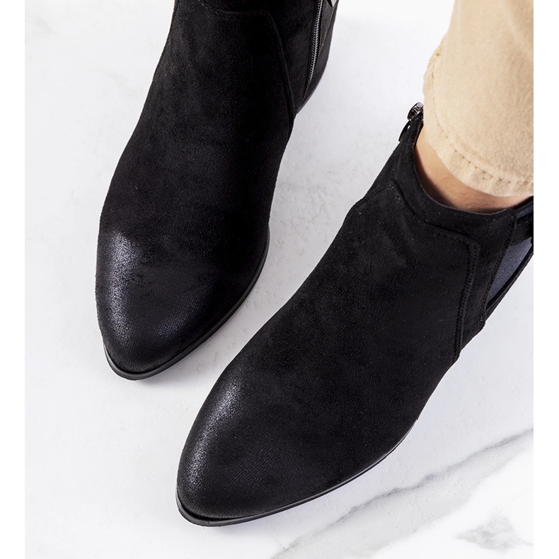 Černé boty Glenarm černá 1