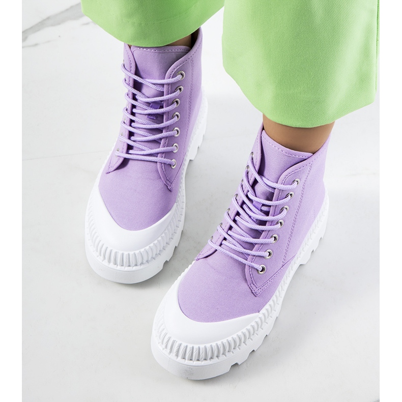 Fialové tenisky Roxo fialová 1