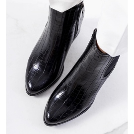 Černé boty Easthaven černý 1