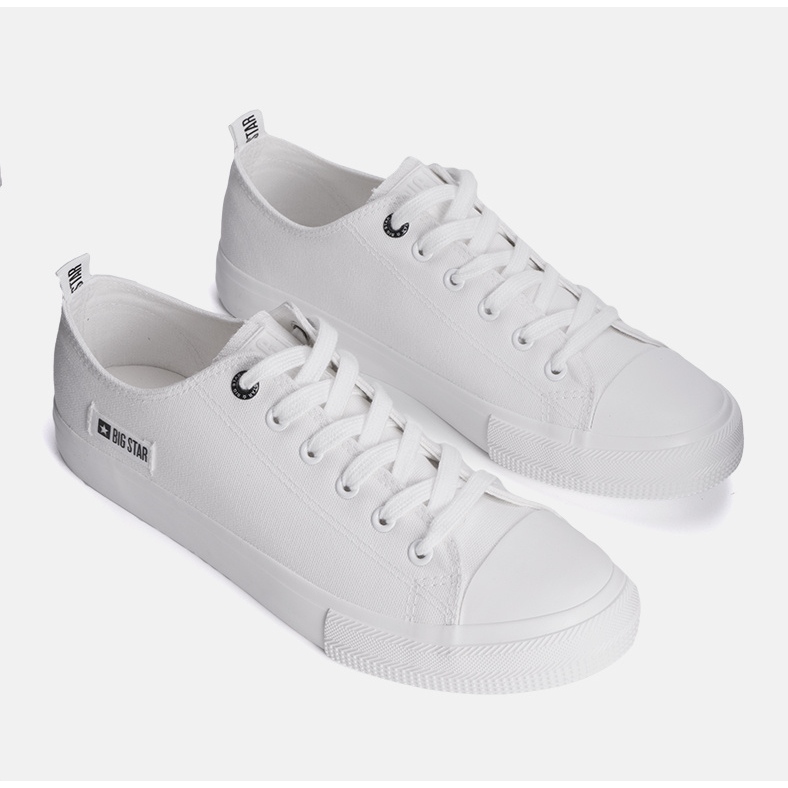 Bílé pánské tenisky Big Star KK174006 bílý 1