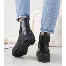 Černé boty Big Star II 274101 černá 1 Černé boty Big Star II 274101 černá 1