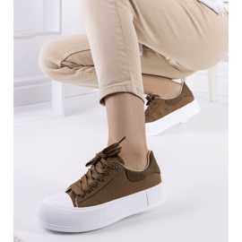 Zelené tenisky na platformě Kilkenny zelená 1